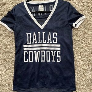Like new..Dallas Cowboys women’s jersey by PINK Victoria’s Secret size small